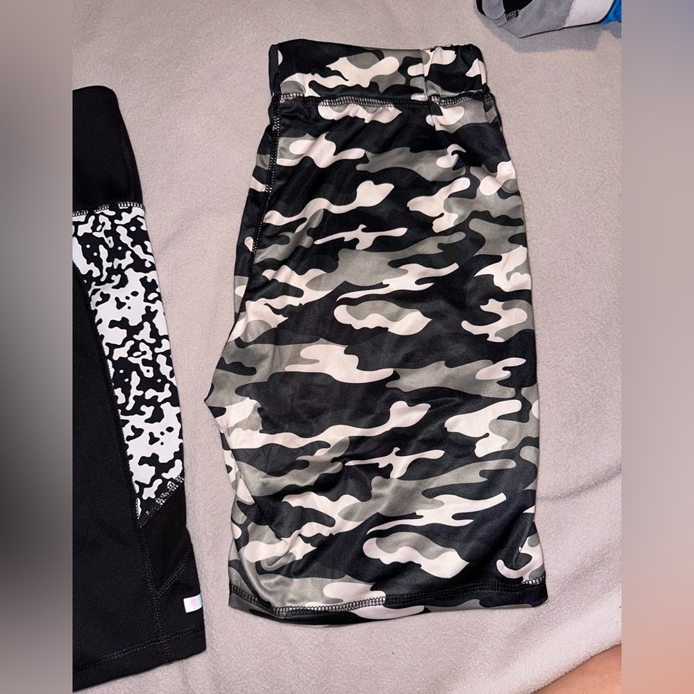 Spandex biker shorts